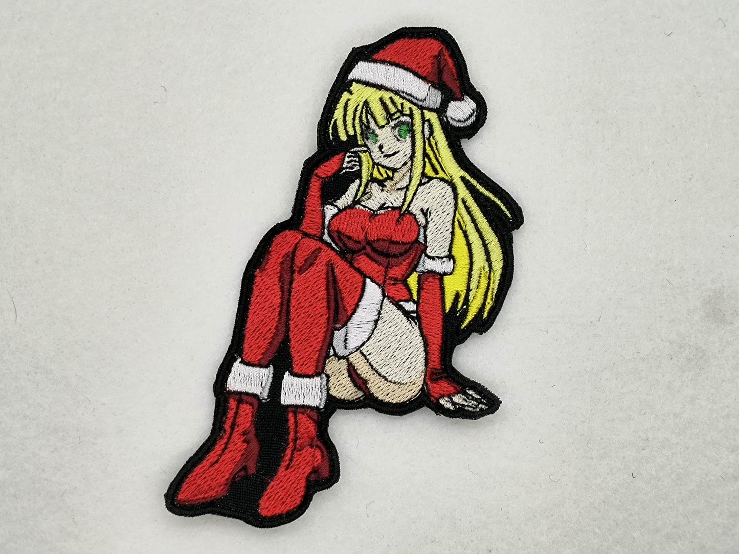 90s Christmas waifu