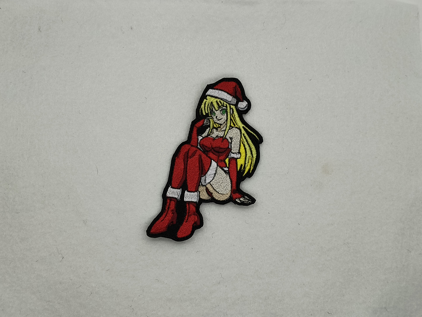90s Christmas waifu