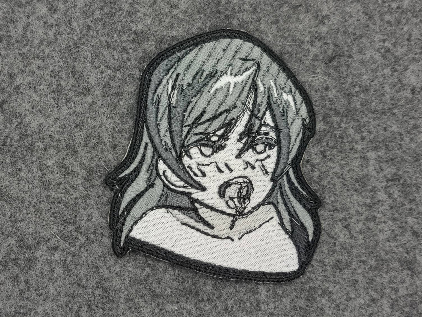 embroidered Aheago anime girl patch.