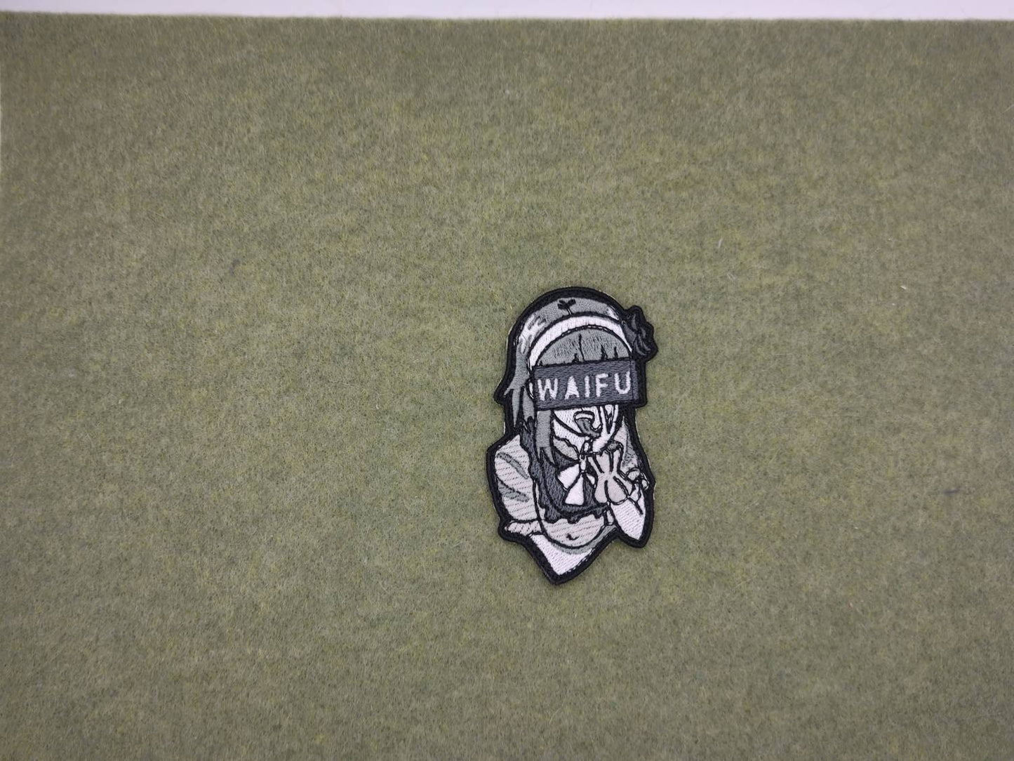 Degashi wiafu anime embroidered patch