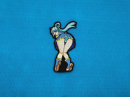 Aqua v2 embroidered patch