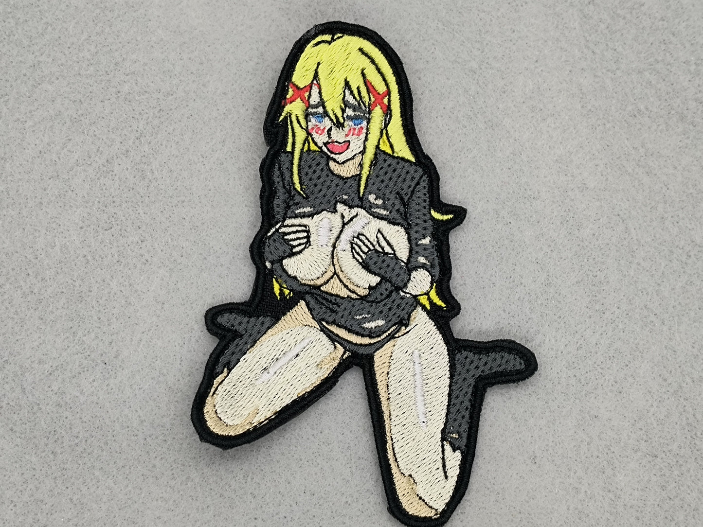 Darkness embroidered patch