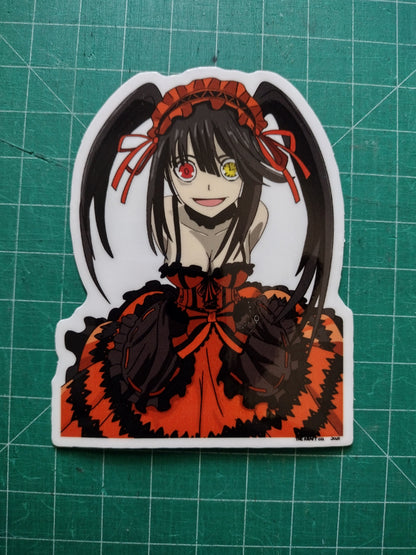 Kurumi laminated sticker