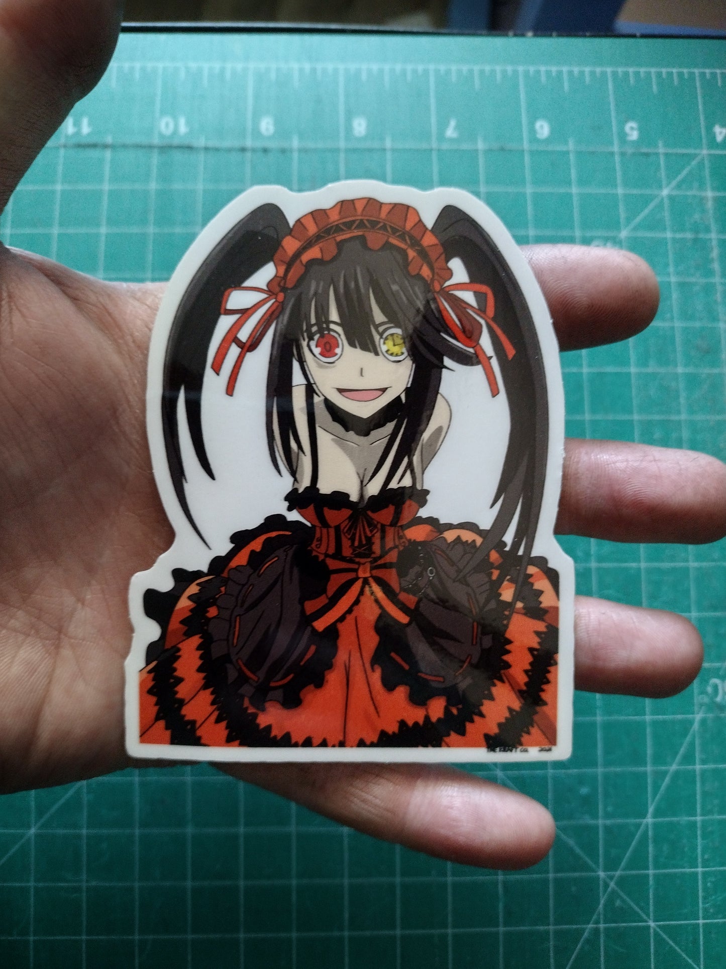 Kurumi laminated sticker