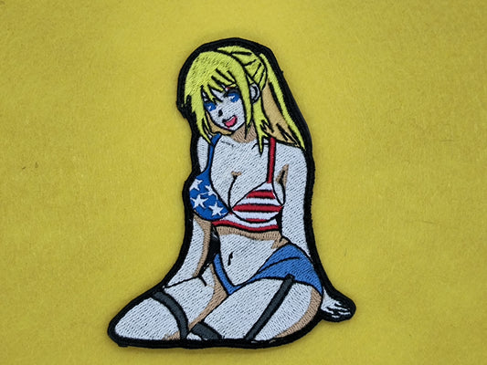 4th of july summer waifu patch