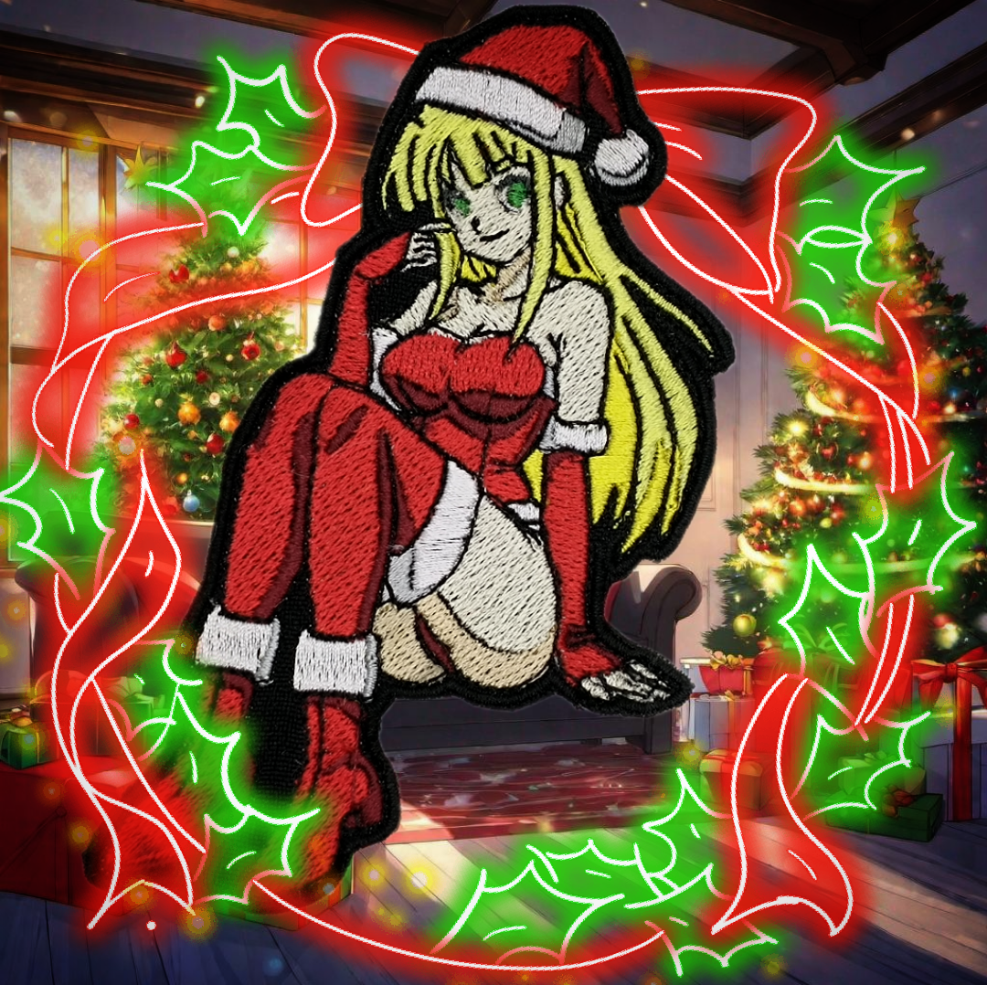 90s  Christmas waifu