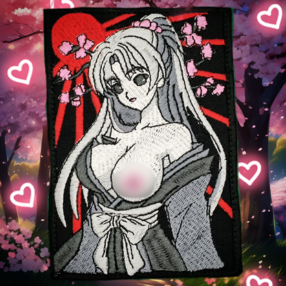 NSFW Sakura boob waifu.