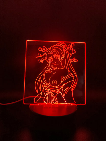 Sakura boob acrylic light