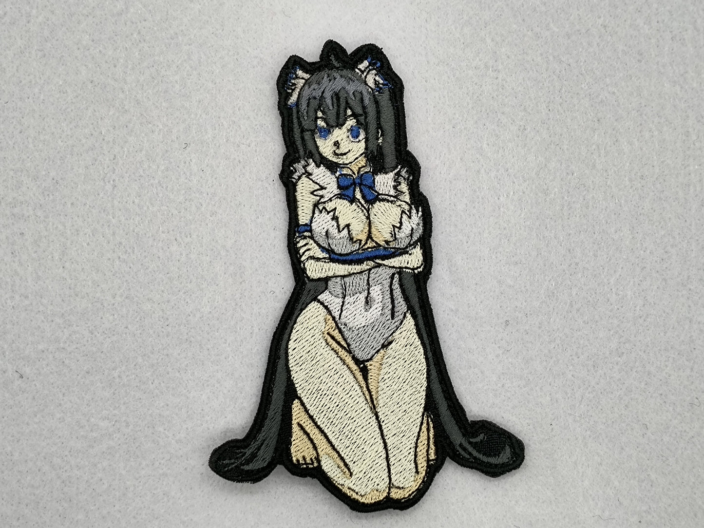 Hestia goddess embroidered patch