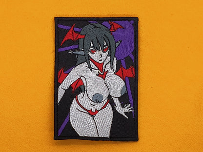 Topless succubus Halloween seasonal nsfw