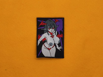 Topless succubus Halloween seasonal nsfw