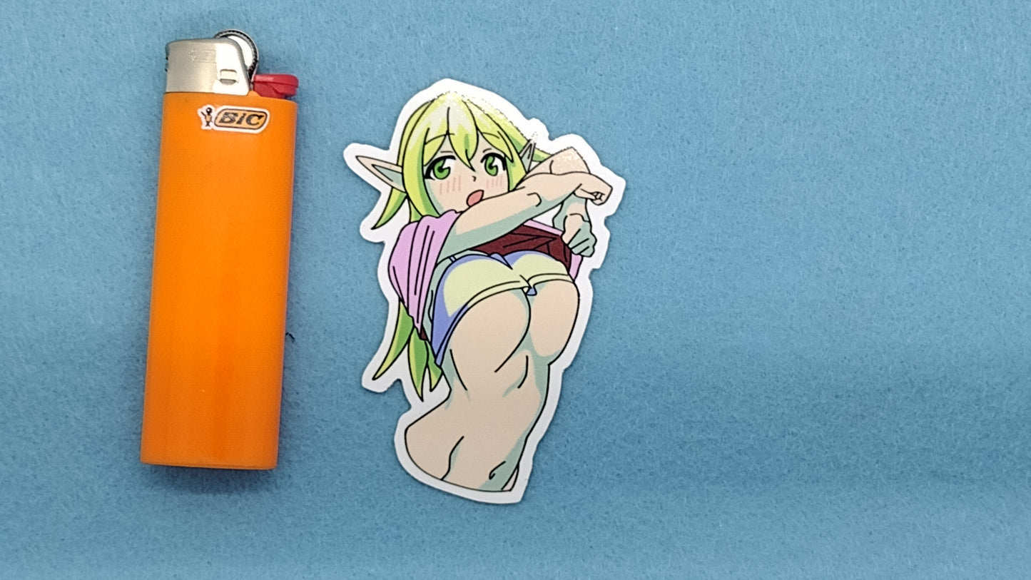 Elf girl sticker