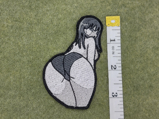 booty lovers Waifu anime embroidered patch