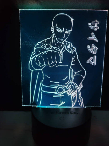 Super hero anime acrylic light