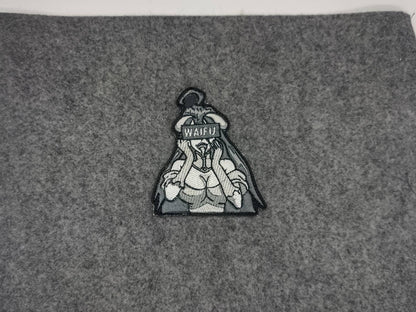 Albedo waifu aheago embroidered patch