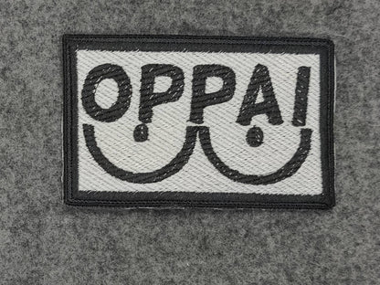 OPPAI embrodery patch