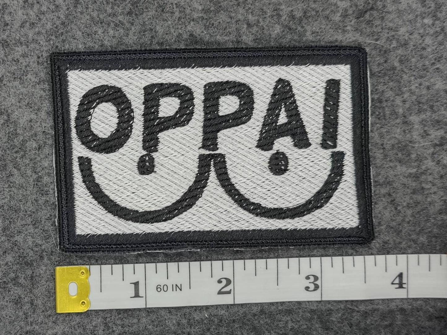 OPPAI embrodery patch