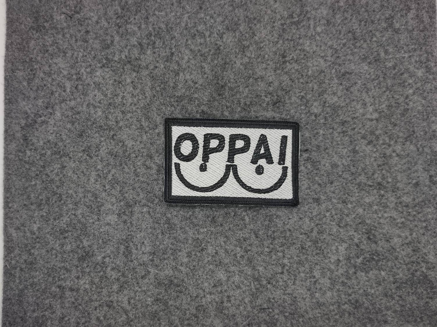 OPPAI embrodery patch