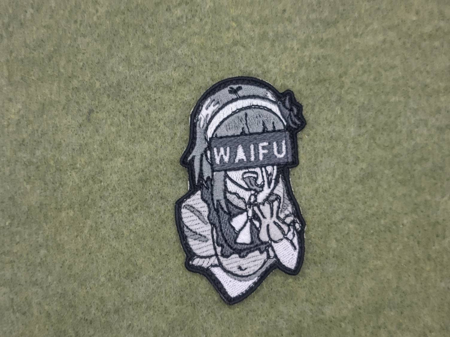 Degashi wiafu anime embroidered patch